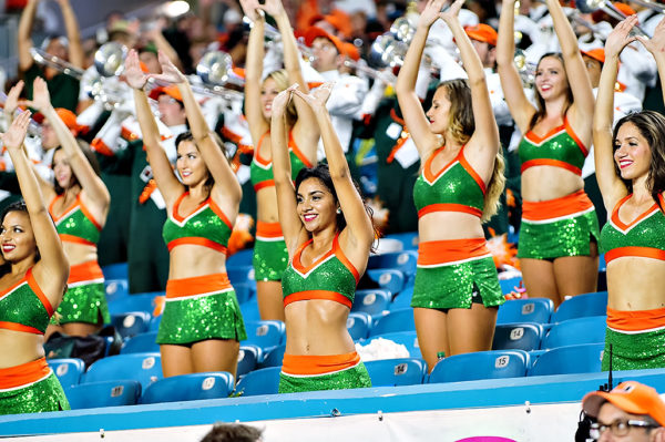Hurricanettes throw up the "U"