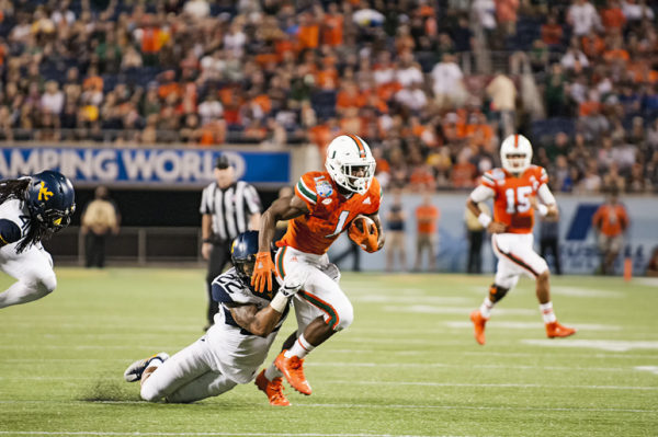 Miami Hurricanes RB, Mark Walton