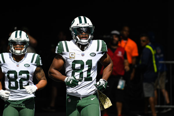 New York Jets wide receiver Quincy Enunwa (81)