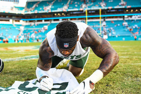 New York Jets defensive back Terrence Brooks (23)